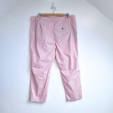 Load image into Gallery viewer, Bundle M&amp;S Chino Trousers UK 18 Regular Blue Pink 2x Striped Cotton Stretch
