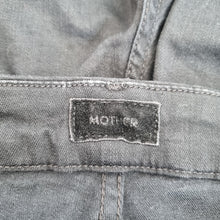 Load image into Gallery viewer, Mother Jeans Skinny Black Looker High Waisted Stretch Pockets Skinny Size W 30
