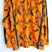 Load image into Gallery viewer, Carhartt WIP T-shirt Orange Long Sleeves Top 100% Cotton Leaf Print Thick XL
