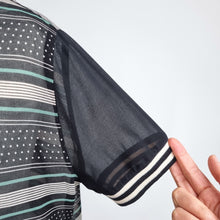 Load image into Gallery viewer, Scotch &amp; Soda Blouse Small Maison Scotch À La Belle Étoile Sheer Striped Black
