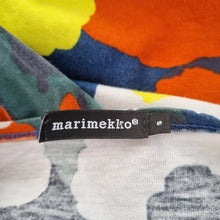Load image into Gallery viewer, Marimekko Unikko Dress 100% Cotton Colourful Floral Scandinavian Design Pockets
