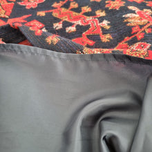 Load image into Gallery viewer, Laura Ashley Dress Tapestry Shift UK 16 Navy Red Paisley Lined Work Sleeveless
