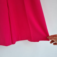 Load image into Gallery viewer, M&amp;S Culottes Hot Pink Per Una Tailored Wide Leg Palazzo Crop Trousers 18 Short
