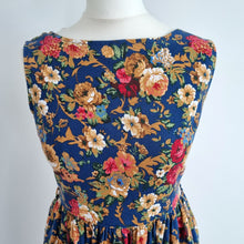 Load image into Gallery viewer, Lindy Bop Dress Floral Print A Line Pockets Multicoloured Occasion Retro 10
