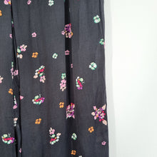 Load image into Gallery viewer, &amp; Other Stories Trousers Black Floral Print Wide Leg High Rise Dress Pants 6
