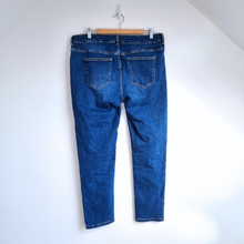 Load image into Gallery viewer, Hush Jeans Slim Fit Mid Blue Wash High Rise Stretch Ankle Length Denim Size 18
