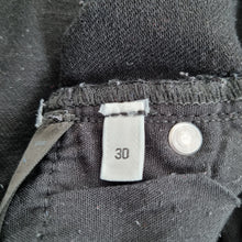 Load image into Gallery viewer, Whistles Black Skinny Jeans Mid Rise Stretch Denim W30 Minimalist Capsule
