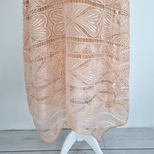 Load image into Gallery viewer, NEW Maje Lace Dress Blush Pink Midi Maxi Occasion Evening Lined A Line 1 UK 8
