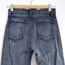 Load image into Gallery viewer, J Brand Skinny Jeans Maria Size W24 Dark Wash Blue Stretch Denim Drainpipe Mid
