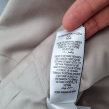 Load image into Gallery viewer, Marks &amp; Spencer Satin Crop Top Tailored Size 12 Beige Button Down Party Chic
