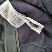 Load image into Gallery viewer, Oliver Bonas Trousers Faux Leather Size 18 Black Wide Leg Pockets High Rise
