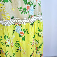 Load image into Gallery viewer, NEW Lucky &amp; Coco Skirt Maxi Tiered Floral Embroidery Boho Cotton Summer XL 16 18

