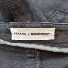 Load image into Gallery viewer, J Brand x Hussein Chalayan Jeans Skinny Black Drainpipe Stretch Low Rise W29
