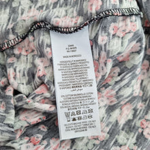 Load image into Gallery viewer, Boden Floral Dress Jersey 10 Petite Knot Detail Black Stretch Cotton Casual
