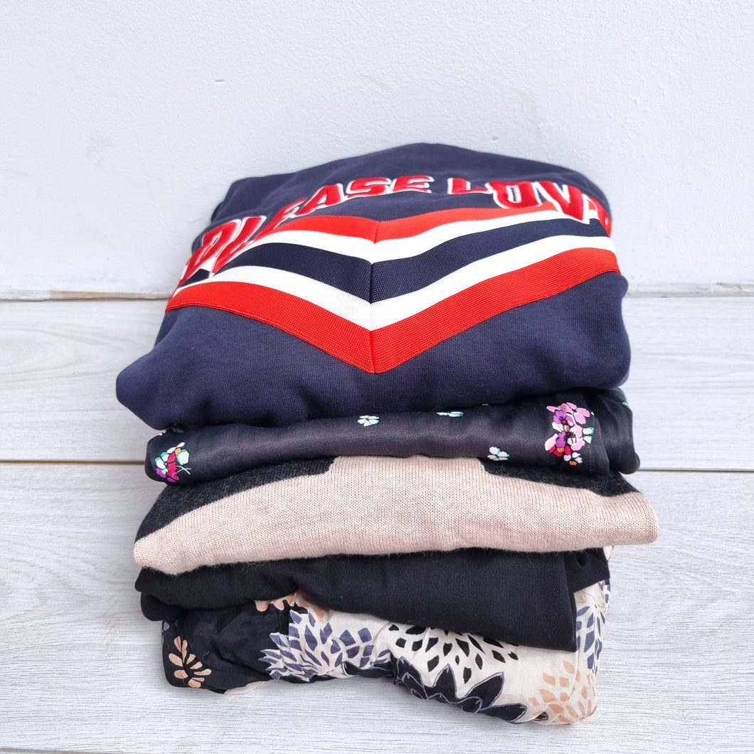 Bundle Clothes UK 6 XS 5 Pieces Ladies Sandro Hush Guess Masai Jumpers Job Lot