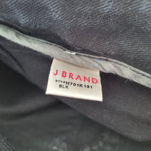 Load image into Gallery viewer, J Brand x Hussein Chalayan Jeans Skinny Black Drainpipe Stretch Low Rise W29
