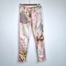 Load image into Gallery viewer, Diesel Jeans Livier Super Slim Jeggings Printed Low Waist Pastel Stretch W 26
