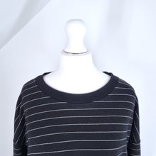 Load image into Gallery viewer, &amp; Other Stories Long T-shirt Tunic Striped Black White Breton Mini Dress 8
