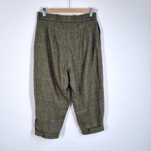 Load image into Gallery viewer, Vintage Holland &amp; Holland Suit Women&#39;s Culottes Bloomer Tweed Khaki Wool 10
