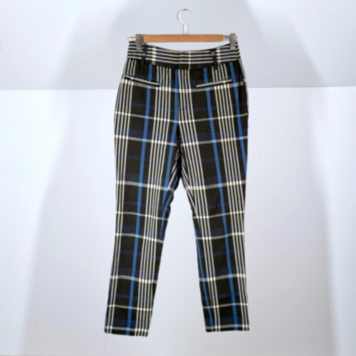 Anthropologie Trousers Cigarette Tartan Plaid Check The Essential Slim Pants 6