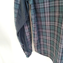 Load image into Gallery viewer, Carhartt Men&#39;s Check Shirt Slim Fit Plaid Dennis Grey Green 100% Cotton XL
