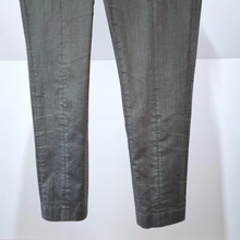 Load image into Gallery viewer, COS Trousers Dark Grey Skinny Cotton Blend Stretch High Waist Denim Leggings 8
