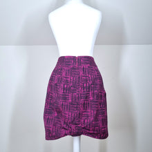 Load image into Gallery viewer, Marc by Marc Jacobs Tulip Skirt Mini Printed Pink Amy Winehouse 6 8
