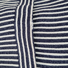 Load image into Gallery viewer, Vintage Joseph Blazer Striped Navy White Relaxed London Work Office Lined 12 14
