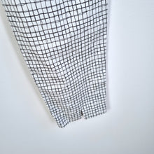 Load image into Gallery viewer, Piazza Sempione Trousers Slim Leg Cigarette Check White Honia Work Stretch  14
