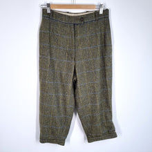 Load image into Gallery viewer, Vintage Holland &amp; Holland Suit Women&#39;s Culottes Bloomer Tweed Khaki Wool 10
