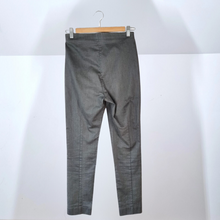 Load image into Gallery viewer, COS Trousers Dark Grey Skinny Cotton Blend Stretch High Waist Denim Leggings 8
