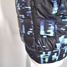 Load image into Gallery viewer, Adidas Puffer Jacket Coat Duck Down Feather Waterproof Pixelated Hooded 12 14
