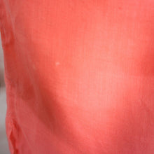 Load image into Gallery viewer, 120% Lino Cami Top 100% Linen Vest Coral Frill Ruffle Sleeveless Blouse 10
