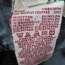 Load image into Gallery viewer, Vintage Y2K Firetrap Jeans Cropped Faded Zippers Light Blue Acid Retro Skinny 28
