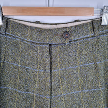 Load image into Gallery viewer, Vintage Holland &amp; Holland Suit Women&#39;s Culottes Bloomer Tweed Khaki Wool 10
