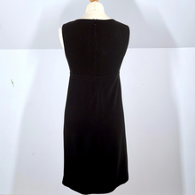 Load image into Gallery viewer, Joseph Dress Black Cocktail Amy Crepe Sleeveless Evening Short LBD Party 10
