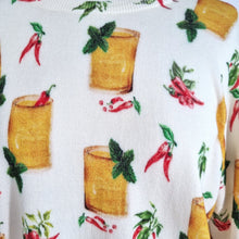 Load image into Gallery viewer, Never Fully Dressed Jumper New Picante Knit Chillies Cream Lightweight Large
