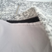 Load image into Gallery viewer, Mint Velvet Skirt Wool Blend Grey Tweed A Line Above Knee Work Zip Detail 12
