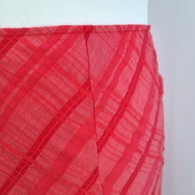 Load image into Gallery viewer, Per Una Maxi Skirt Red M&amp;S Midi Fit &amp; Flare Panelled Plaid Boho Peasant Gipsy 20
