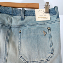 Load image into Gallery viewer, MiH Jeans Skinny Two Tone Low Rise Light Mid Blue The Breathless Stretch 28
