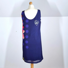 Load image into Gallery viewer, Desigual Dress Floral Print Multicoloured Slip Tank Purple Summer Beach Lined 12
